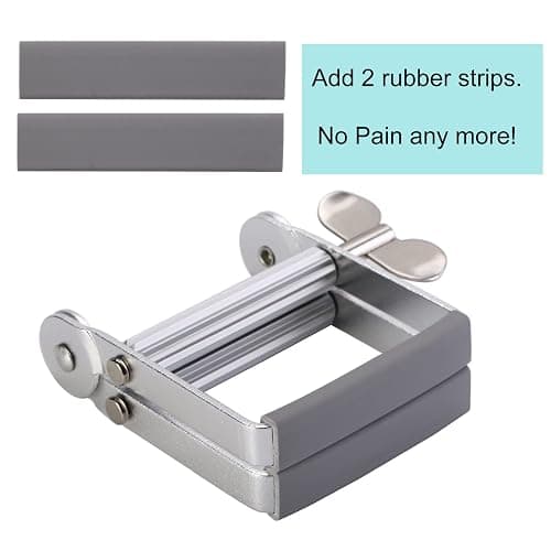 Toothpaste Squeezer, Metal Toothpaste Tube Squeezer Paint Tube Wringer for Artist, Hair Salon, Painter… thumbnail 2