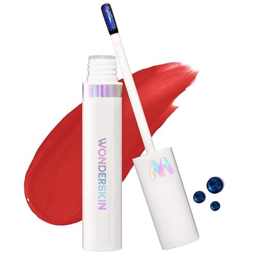 Wonderskin Lip Stain – Long Lasting, Waterproof, Lip Tint Peel Off Masque | Transfer-proof red lip tint with comfortable all-day wear for natural-looking lips from day to night. - Image 1