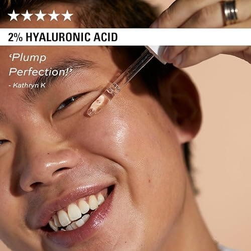 Revolution Beauty London Skincare Hyaluronic Acid Serum, Plumps, Softens and Hydrates Skin, 2% Solution, Lightweight Face Fragrance Free, 30 ml thumbnail 5