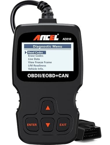 ANCEL AD310 Classic Enhanced Universal OBD II Scanner Car Engine Fault Code Reader CAN Diagnostic Tool (Black) - Image 1