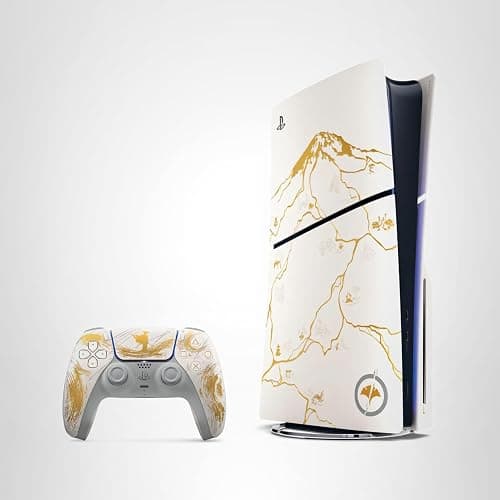 PlayStation®5 Console – Ghost of Yōtei Gold Limited Edition Bundle (slim) thumbnail 7