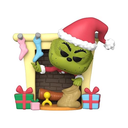 Funko POP Deluxe: How The Grinch Stole Christmas - The Grinch with Bag - Collectable Vinyl Figure - Gift Idea - Official Merchandise - for Kids & Adults - Movies Fans thumbnail 2