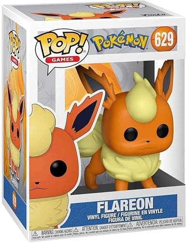 Funko Pop! Games: Pokemon - Flareon Vinyl Figure thumbnail 3