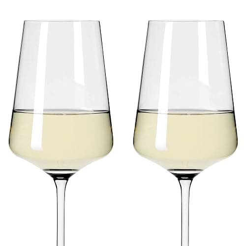 Ritzenhoff 6111006 Copa de vino blanco 400 ml - Serie Lichtweiss - 2 piezas en un set de regalo - Made in Germany thumbnail 5