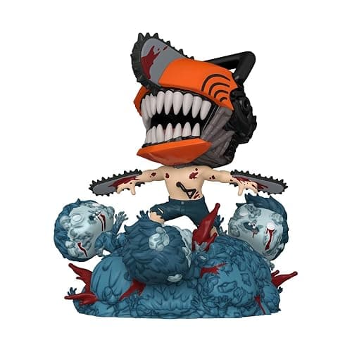 Funko Pop Deluxe: Chainsaw Man - Chainsaw Man - Collectable Vinyl Figure - Gift Idea - Official Merchandise - Toys for Kids & Adults - Anime Fans - Model Figure for Collectors and Display thumbnail 2