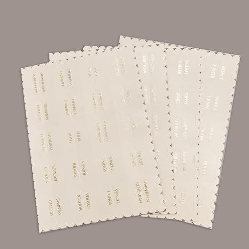 Laminated Bible Tabs for Women and Men,Bible Study Tabs,Bible Study Journaling Supplies,Bible Book Index Tabs thumbnail 7
