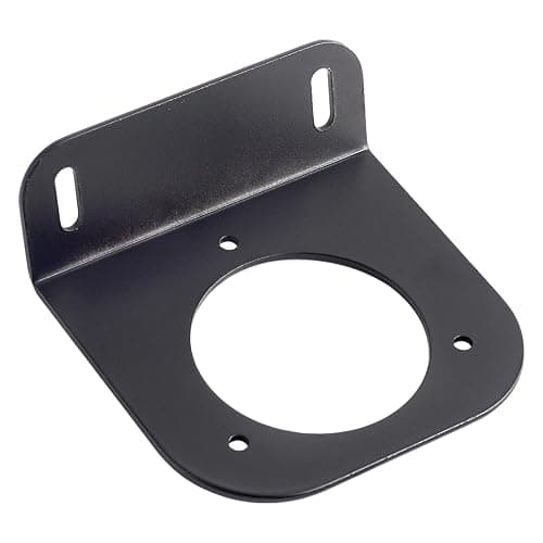 Diesel/Gas Fuel Filler Neck Mount for Chevy,GMC,Dodge,Ford Trucks & Flatbeds ,2-3/8" Center Hole, 2-5/8" Screw Spacing,Fits Diesel & Gas - Image 1