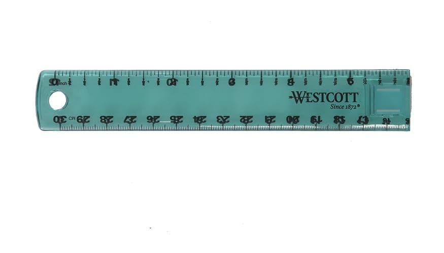 Acme Westcott Plastic Folding Ruler, Colors Vary (15390) thumbnail 4