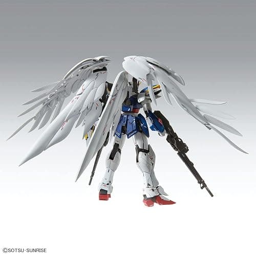 Bandai Hobby - Gundam Wing: Endless Waltz - Wing Gundam Zero (EW) Ver. Ka MG 1/100 Model Kit thumbnail 4