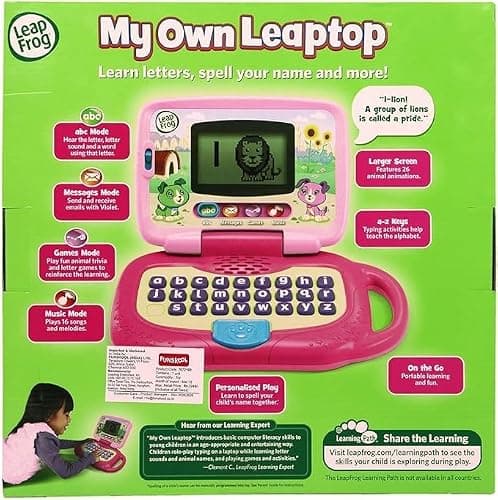 LeapFrog My Own Leaptop, Pink - Pink thumbnail 5