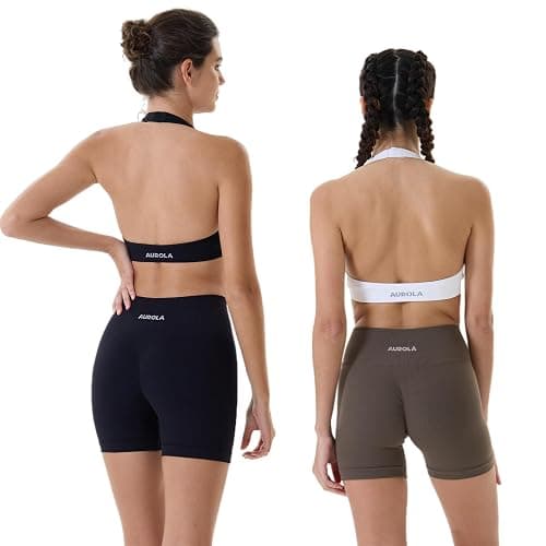 AUROLA Dream Collection Women Workout Shorts High Waist Gym Shorts, Scrunch Butt Seamless Athletic Shorts thumbnail 6