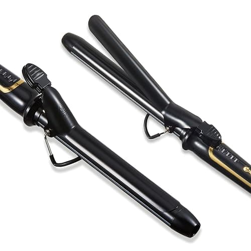 Lanvier 1 Inch Extra Long Hair Curling Iron with Ceramic Tourmaline Barrel, Professional Hair Curler up to 450°F with Dual Voltage for Worldwild Use, Hair Waving Style Tool for Girls&Women–Black thumbnail 9