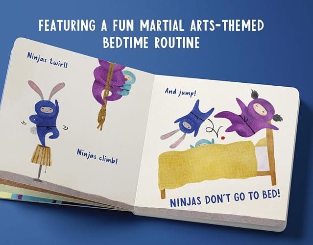 Good Night, Ninjas: A Bedtime Book for Toddlers 1-3 thumbnail 4