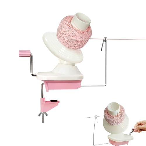Yarn Ball Winder for Crocheting: Yarn Winder for Crocheting & Yarn Spinner for Knitting Hand Operated - Image 1