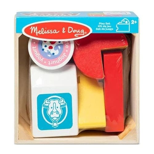 Melissa & Doug Wooden Dairy Food Groups Play Set, 1 EA - Image 1
