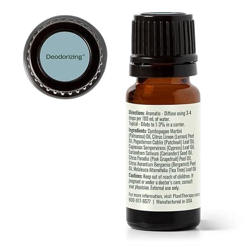 Plant Therapy Deodorizing Essential Oil Blend, 10 mL (1/3 oz), Pure Essential Oils, Undiluted, Therapeutic Grade, Ideal for Household Cleaning & Deodorizing thumbnail 7