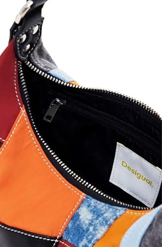 Desigual Women's Accessories Fabric Shoulder Bag, Orange, orange, One size thumbnail 2
