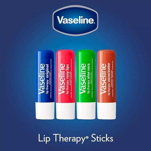 Vaseline Lip Therapy Original 8-Pack – Lip Moisturizer for Dry, Cracked Lips, 0.16 Oz Ea thumbnail 9