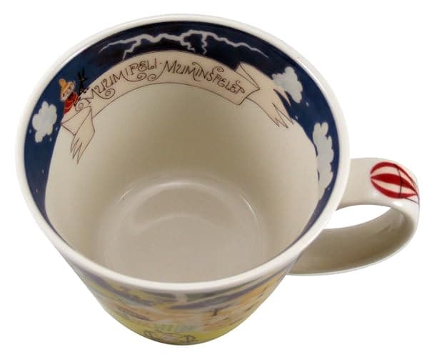 Moomin Valley Map Design Soup Mug Cup Yamaka Japan thumbnail 6