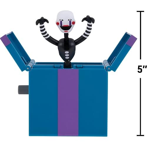 Jazwares Five Nights at Freddy’s Puppet Office Set - 5-Inch Articulated Figure with Jumpscare Feature, Glow-in-The-Dark Eyes, and Optical Diorama thumbnail 2