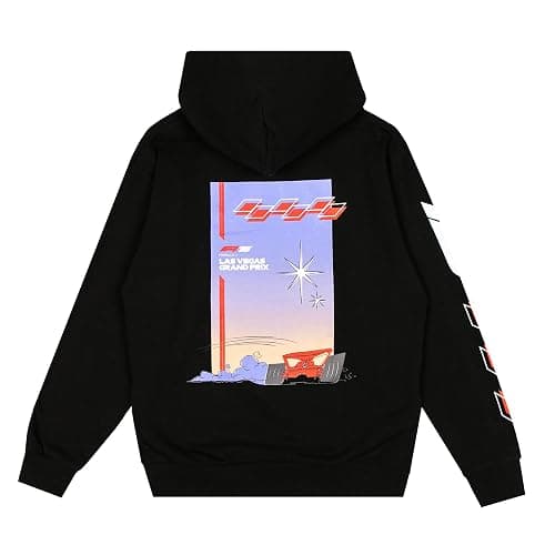 F1 Las Vegas Grand Prix Men's Block Oversized Fit Hooded Sweatshirt thumbnail 2