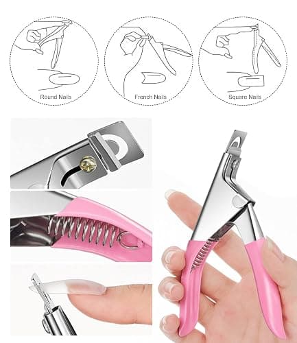 DouborQ Nail Kit with Electric Nail Drill Nail Lamp,U V Nail Dryer Light Manicure Pen Polishing Tools,False Nail Tips Starter Set Acrylic Nail Art Supplies for Beginner with Everything (mt20-06) thumbnail 8
