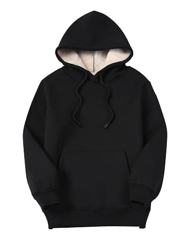 Yeokou Women's Winter Hoodies Pullover Sherpa Fleece Warm Heavyweight Sweatshirt thumbnail 5