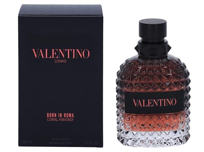 Uomo Born In Roma Coral Fantasy by Valentino for Men - 3.4 oz EDT Spray thumbnail 4