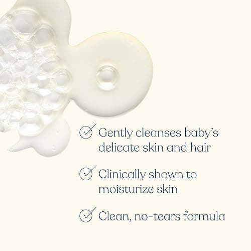 Pipette Fragrance Free Wash and Lotion Duo, Pack of 2, Fragrance Free Baby Shampoo and Body Wash, Unscented Lotion for Newborns, Sensitive Skin, and Kids, Tear-Free Bath Time, Hypoallergenic thumbnail 3