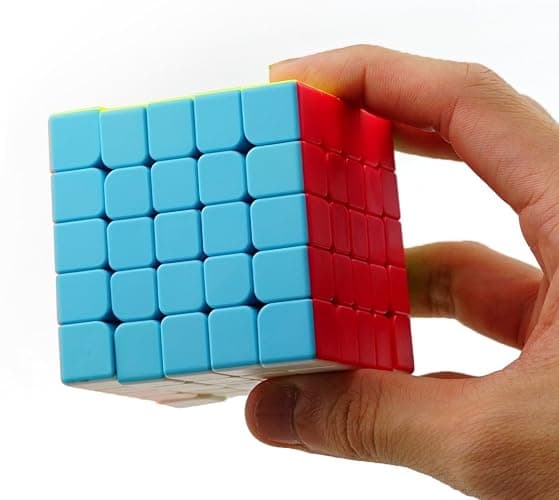 BestCube 5x5 Speed Cube Stickerless Puzzle Toys Gift (Qizheng Version) thumbnail 3