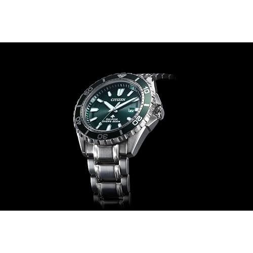 Citizen Men's Promaster Sea Eco-Drive Stainless Steel Watch, 3-Hand Date, One-Way Rotating Bezel, ISO Compliant, Luminous Hands and Markers thumbnail 5