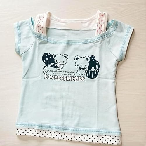 Kawaii Cutecore Harajuku Y2k 2000s Tops Summer Preppy Aesthetic Alt Goth Emo Short Sleeve Graphic Tees thumbnail 4