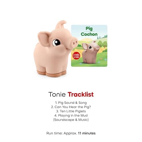 Toniebox 2 My First Farm Bundle for Kids 1+ with Soft and Squeezable Cow, Horse, and Pig - Sky Blue thumbnail 6