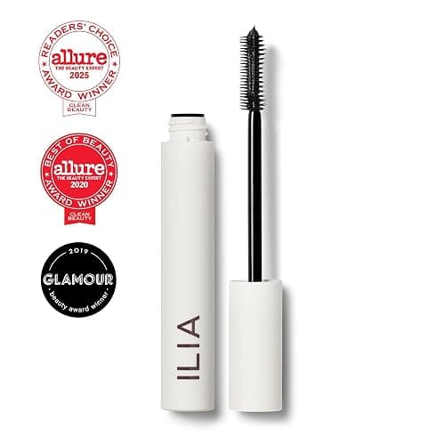 ILIA - Limitless Lash Mascara | Lightweight, Nourishing, Lengthening, Lifting | Flake + Smudge-Resistant | Non-Toxic, Cruelty-Free, Ophthalmologist-Tested, Safe For Sensitive Eyes (Soft Black) thumbnail 2