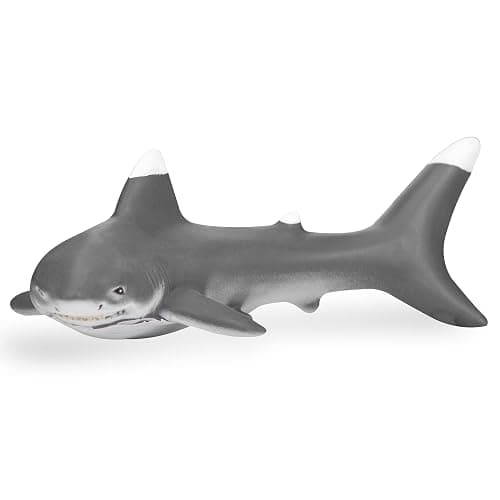 Learning Minds Jumbo Sea Animal Figures - Set of 7 Educational Fish Toys For Children - Shark, Whale, Dolphin Toys For Kids - Toy Fish & Sea Creatures For Children - Suitable From Age 18 Months thumbnail 5