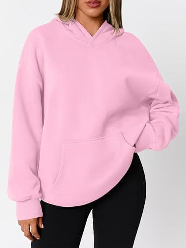 WYNNQUE Hoodies for Women Oversized Sweatshirts Fall Fashion Outfits 2026 Casual Sweaters Tops Fleece Workout Winter Clothes thumbnail 2
