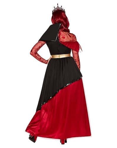 Spirit Halloween Descendants: The Rise of Red Adult Queen of Hearts Costume | Officially licensed | Disney thumbnail 2