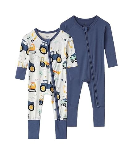 SUZEL Baby Viscose from Bamboo Footless Pajamas Boys Girls Zippy Pjs Sleep 'N Play Romper - 0-24 Months - Image 1