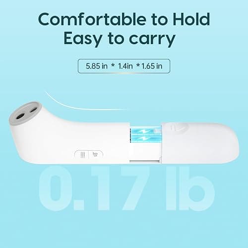 Thermometer for Adults and Kids, Fast Accurate Baby Thermometer, FSA HSA Eligible, Fever Alarm & Mute Mode, Baby Essentials - Lifetime Support - White thumbnail 7