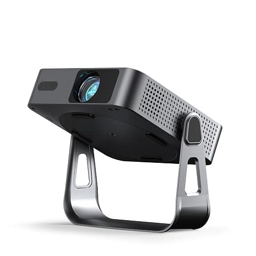 Mini Videoprojecteur 4k, [App Officiellement Certifiée & Ultra-Fin] VOPLLS 28000 Lumens Auto Focus/Keystone Projecteur Video, FHD 1080P Retroprojecteur Portable WiFi Bluetooth/Home Cinéma/Phone - Image 1