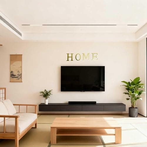 HXymxkeqi Large 3D Raised Letter Wall Stickers, 20cm 7.87inch Acrylic Alphabet Decals, Self-Adhesive Home Decor Letters for Living Room, Bedroom, Office, DIY, Light Gold (T, Light Gold) thumbnail 2