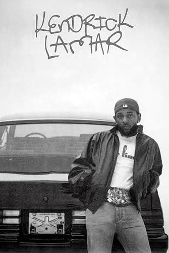 CINEMAFLIX Kendrick Lamar - GNX - Poster 24 x 36 inches - Includes Adhesive Dots - (unframed) - Image 1