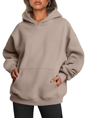 Trendy Queen Women Oversized Hoodies Fall Outfits | Gentle Skin Feel, Aesthetic Drop Shoulder, Large Kangaroo Pocket, Seamless Daily Outfit Match - Image 1