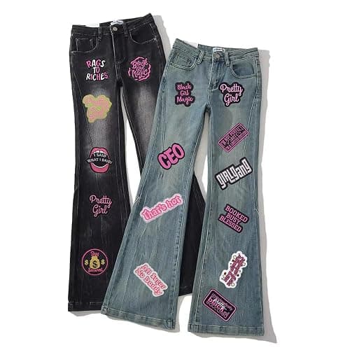 16 PCS Inspirational Phrase Iron On Patches for Girls Fashion Styles Embroidered Iron on Sew on Applique Stickers for Clothes,Jeans,Dress,Hat,Backpacks,Pants,DIY Decoration,Bags,Jackets,Vests thumbnail 8