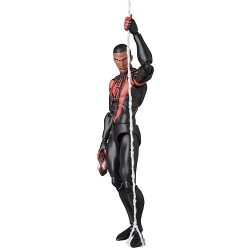 MEDICOM TOY MAFEX No. 276 MAFEX SPIDER-MAN Miles Morales Spider-Man Morales COMIC RENEWAL Ver., Total Height: Approx. 6.3 inches (160 mm), Non-scale, Painted Action Figure thumbnail 5