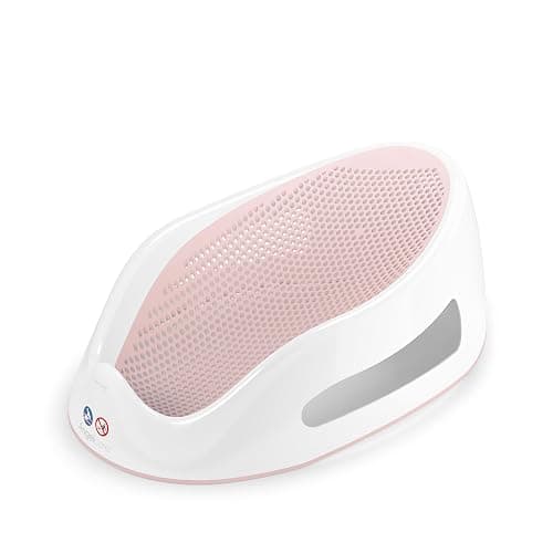 Angelcare - Baby Bath Support - Soft Touch Support - Water Level Indicator - Ideal for Babies Less Than 6 Months Old - Pink - Image 1