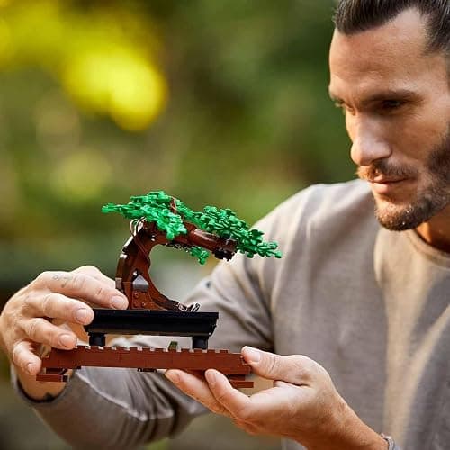 LEGO® Icons Bonsai Tree 10281 Building Kit, a Building Project to Focus the Mind With a Beautiful Display Piece to Enjoy thumbnail 9