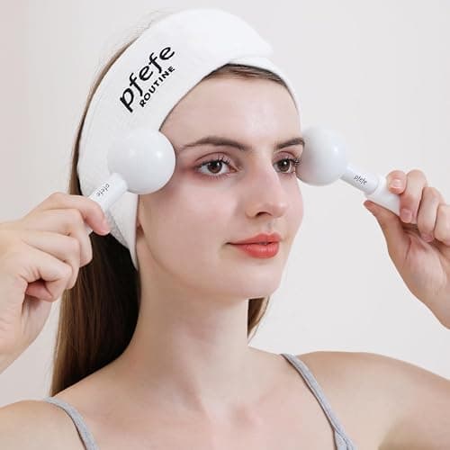 Pfefe Ice Globes for Face & Eyes, Unbreakable Stainless Steel Cryo Sticks for Beauty Routines, Facials Cold Roller Cooling Globes for Puffiness, Wrinkles, Dark Circles, Headaches thumbnail 5