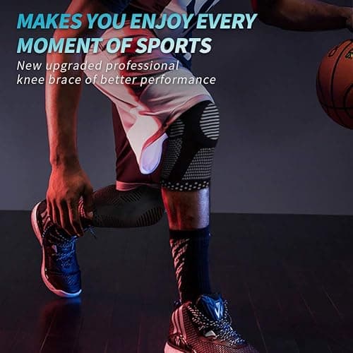 NEENCA Professional Knee Brace, Compression Knee Support with Patella Gel Pad & Side Stabilizers, Medical Knee Sleeve for Pain Relief, ACL,PCL, Meniscus, Injury Recovery, Arthritis, Sports, Workout... thumbnail 9