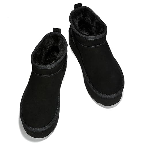 Project Cloud 100% Genuine Leather Ankle Boots for Women - Anti-Slip Memory Foam Insole Womens Boots - Lightweight Winter Womens Shoes, Ankle Booties for Women (Huggy) thumbnail 7